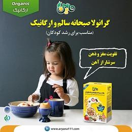 گرانولا صبحانه مناسب کودکان