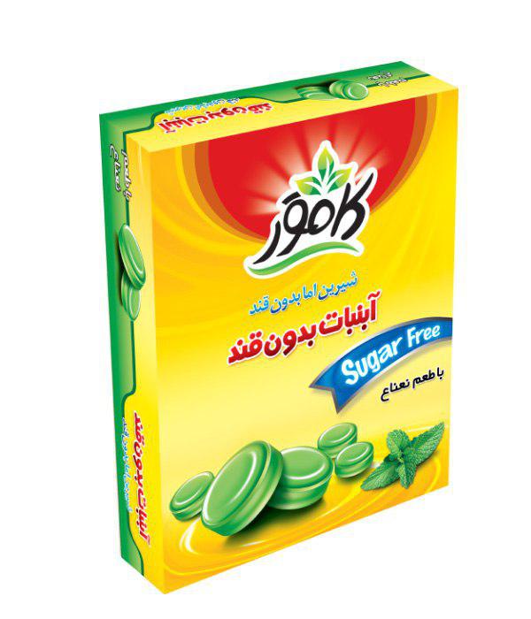 آبنبات نعنا بدون قند