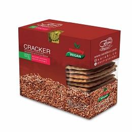 نان سنتی(کاک) سرابی آرد جو با تزئین تخم کتان - 120گرم