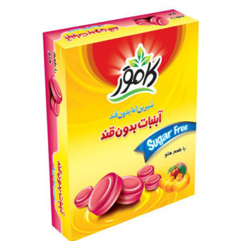 آبنبات هلو بدون قند